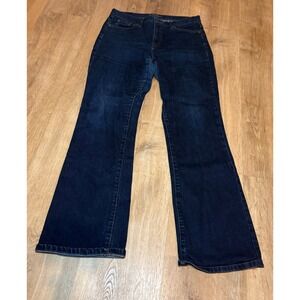 Lauren‎ Ralph Lauren Jeans Classic Bootcut Sz 10 Dark  Wash Stretch Women's EUC